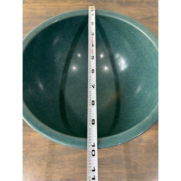 Vintage Texas Ware #118 Confetti Mixing Bowl Blue/Green Melamine 10" - Picture 7 of 7